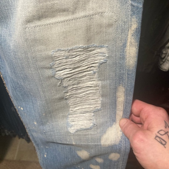 Rare! NWT’s! 🇺🇸Ricky Super T in “AZUL SAIL AWAY” wash True Religion size 30x34 - Picture 15 of 16